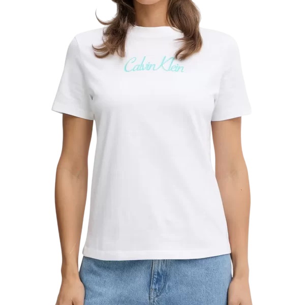 Γυναικείο T-shirt Λευκό Calvin Klein LV047C854G-YAA