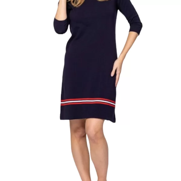 Γυναικείο Vumba Φόρεμα Navy Μπλε Heavy Tools T23004-NAVY