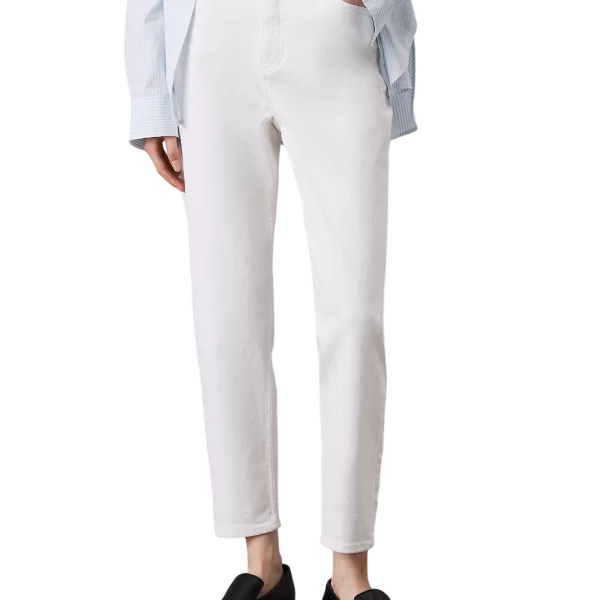 Γυναικείο Mom Τζιν Λευκό Calvin Klein J20J225137-1AA