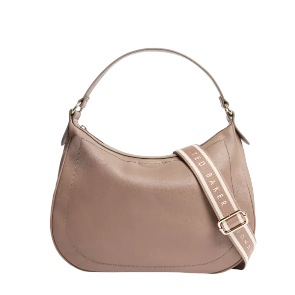 Ted Baker Γυναικεία Δερμάτινη Lyshia Τσάντα Μπεζ Ted Baker 283921-taupe