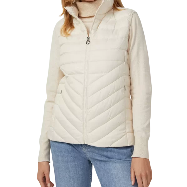 Γυναικείο Γιλέκο Κρεμ S.Oliver 2164696-0330