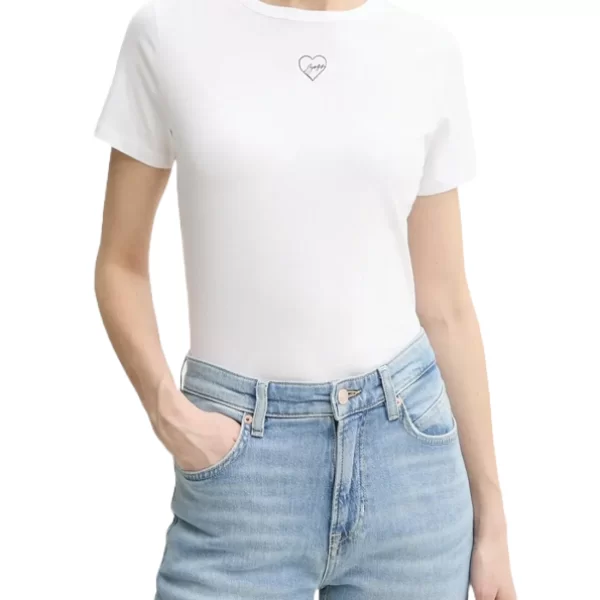 Γυναικείο C_Elogo 21 T-Shirt Λευκό Boss 50540260-101