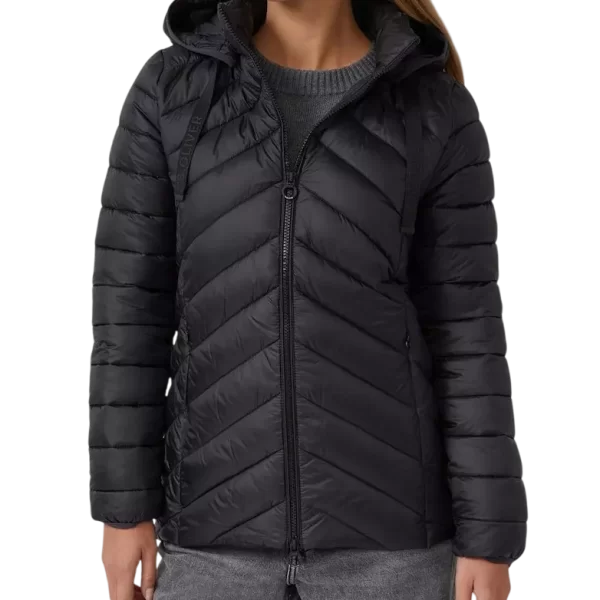 Γυναικείο Μπουφάν Μαύρο S.Oliver 2166944-9999