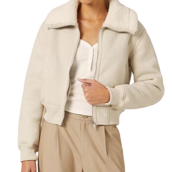 Γυναικείο Μπουφάν Μπεζ Alcott GB0351DOAX15-SAND MEDIUM