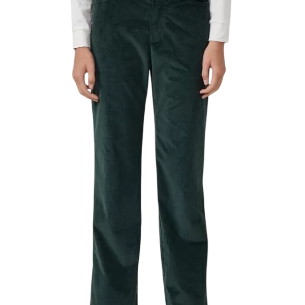 Γυναικείο Κοτλέ Παντελόνι Πετρόλ S.Oliver 2170188-6933