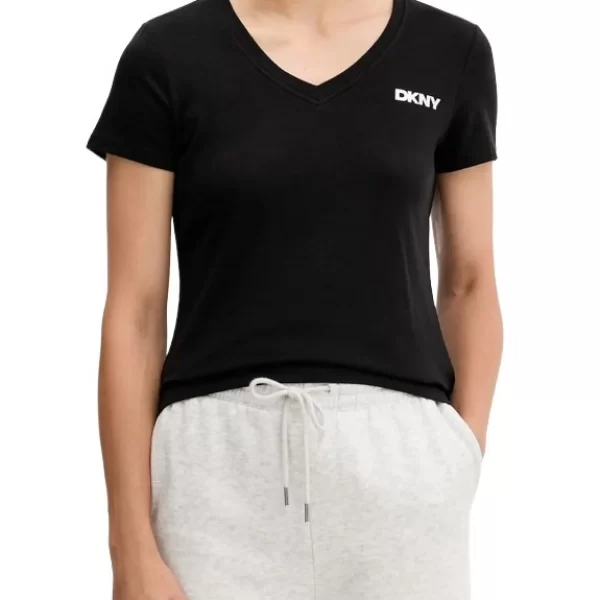 Γυναικείο T-shirt Μαύρο DKNY DP5T1335-BSV