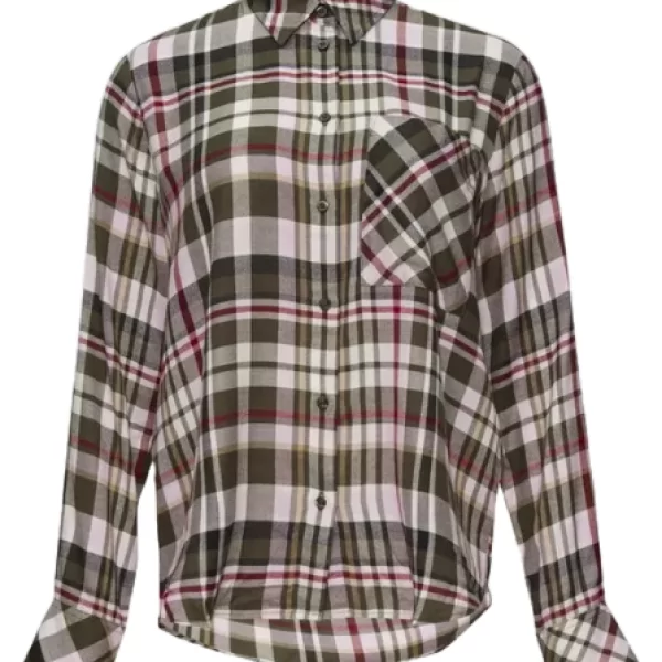 Γυναικείο Καρό Πουκάμισο Λαδί S.Oliver 2154282-79N0