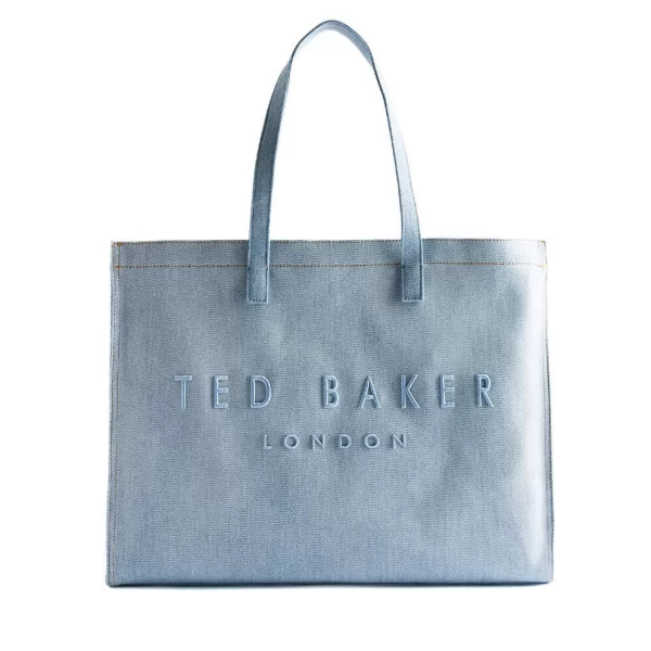 Ted Baker Γυναικεία Danimy Large Tote Τσάντα Γαλάζια Ted Baker 278096-LT BLUE
