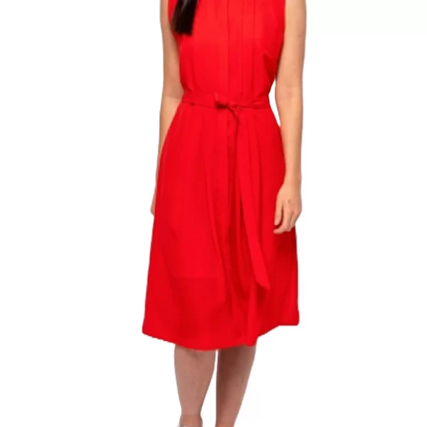 Γυναικείο Αμάνικο Viri Φόρεμα Κόκκινο Heavy Tools S24466-RED