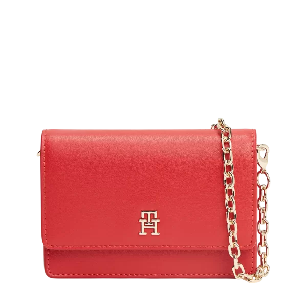 Tommy Hilfiger Γυναικείο Πορτοφόλι Κόκκινο Tommy Hilfiger AW0AW18248-XLG