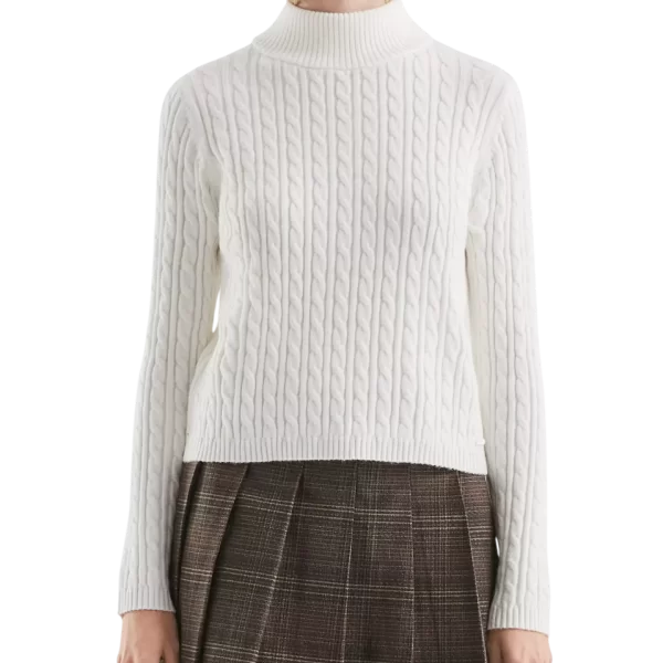 Γυναικείο Πουλόβερ Λευκό S.Oliver 2173025-0200