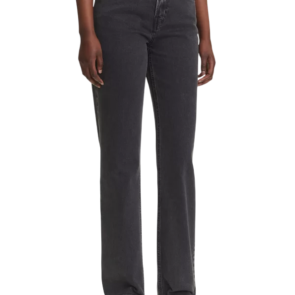 Calvin Klein Γυναικείο High Rise Straight Τζιν Μαύρο Calvin Klein LV047B909G-846