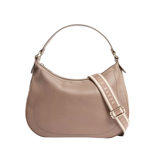 Γυναικεία Δερμάτινη Lyshia Τσάντα Μπεζ Ted Baker 283921-taupe