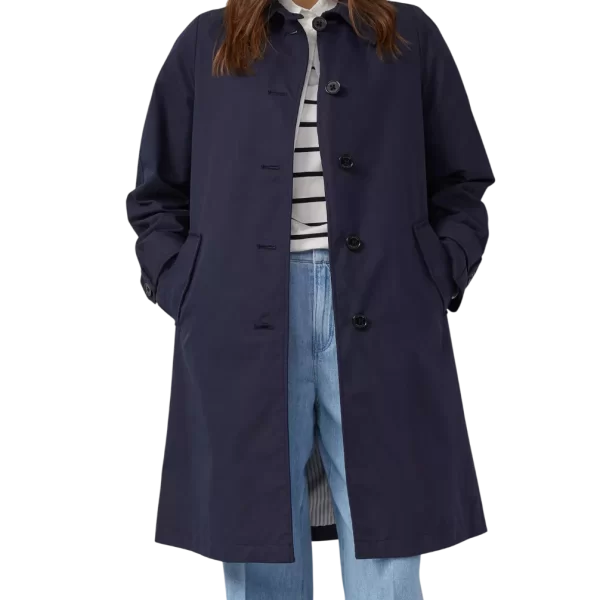 Γυναικεία Καπαρντίνα Navy Μπλε S.Oliver 2173525-5959