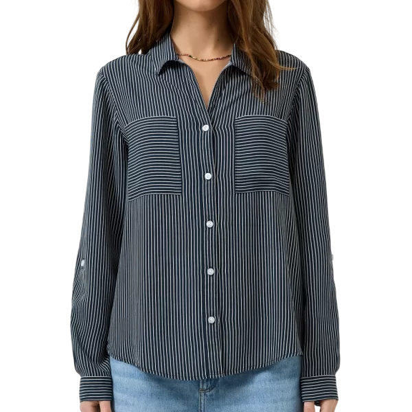 Γυναικείο Πουκάμισο Navy Μπλε S.Oliver 2175171-58G0