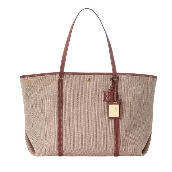 Γυναικεία Emerie Tote Τσάντα Μπεζ Ralph Lauren 431920062002-NATURAL