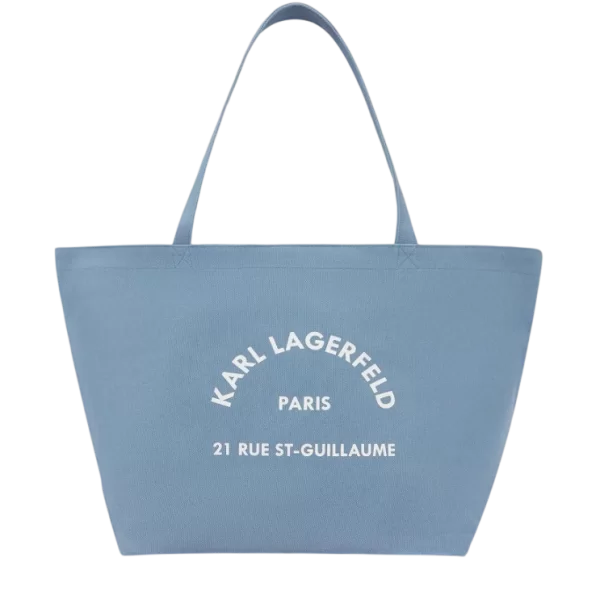 Γυναικεία K/Rsg Shopper Τσάντα Γαλάζια Karl Lagerfeld A1W50006-2HL BLUE BLOOM
