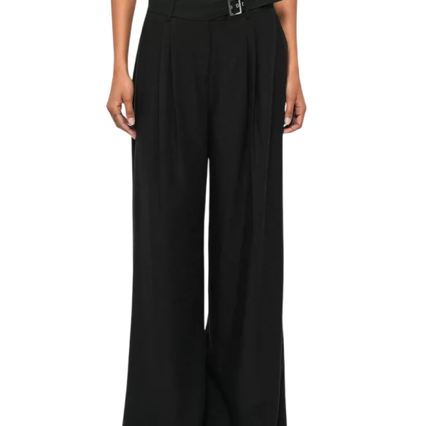 Γυναικείο Παντελόνι Μαύρο Karl Lagerfeld B1W10012-999 BLACK