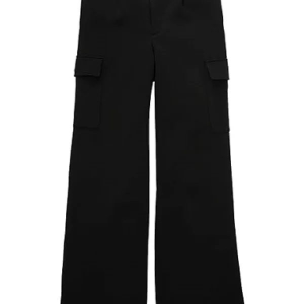 Γυναικείο Cargo Παντελόνι Μαύρο Tom Tailor 038216-14482