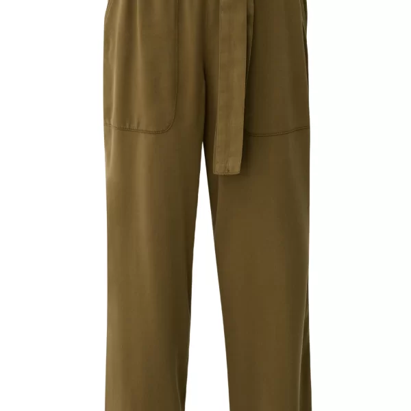 Γυναικείο Παντελόνι Λαδί S.Oliver 2127845-7723