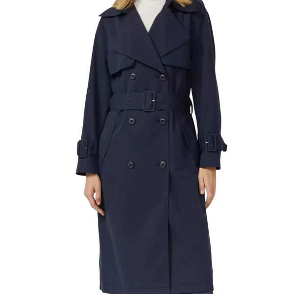 Γυναικεία Καπαρντίνα Navy Μπλε S.Oliver 2173521-5959