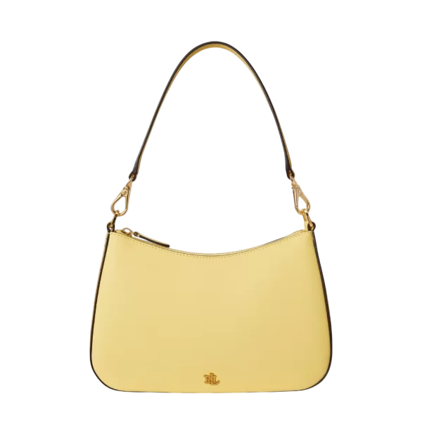 Γυναικεία Δερμάτινη Danni 26 Τσάντα Κίτρινη Ralph Lauren 431883768056-LEMON