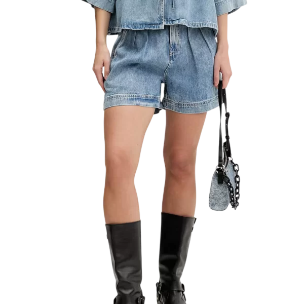 Γυναικείο Τζιν Σορτς Μπλε Karl Lagerfeld Jeans B2W10069-1BM WASHED MID BLUE