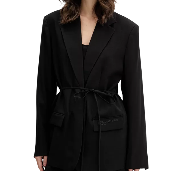 Γυναικείο Σακάκι Μαύρο Karl Lagerfeld Jeans B2W14030-999 BLACK