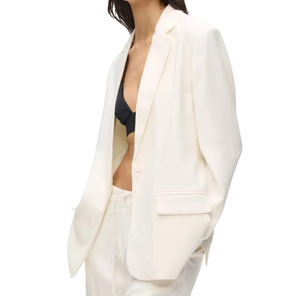 Γυναικείο Σακάκι Off White Karl Lagerfeld Jeans B2W14030-110 OFF WHITE