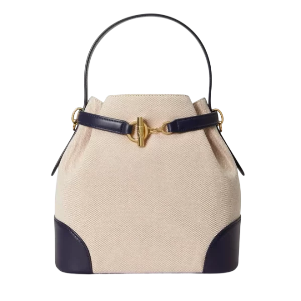 Ralph Lauren Γυναικεία Bucket Τσάντα Navy Μπλε Ralph Lauren 431P04294004-NAVY