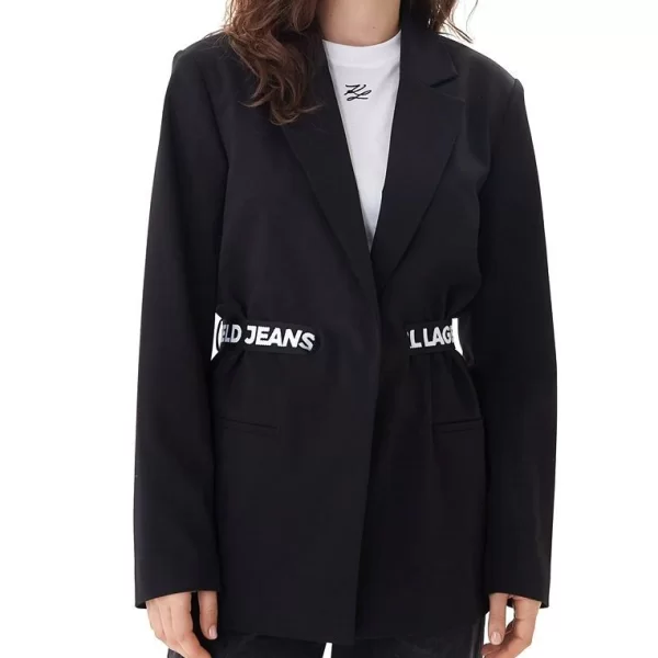 Γυναικείο Σακάκι Μαύρο Karl Lagerfeld Jeans B1W14024-999 BLACK