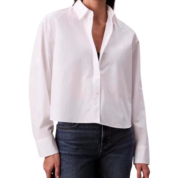 Γυναικείο Πουκάμισο Λευκό Calvin Klein LV047C141G-YAA
