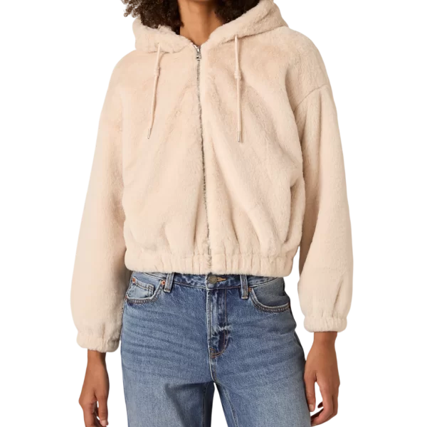 Γυναικεία Eco Γούνα Off White Alcott GB2121DOAX15-OFFWHITE