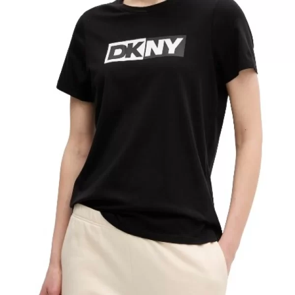 Γυναικείο T-shirt Μαύρο DKNY DP5T5894-BLK