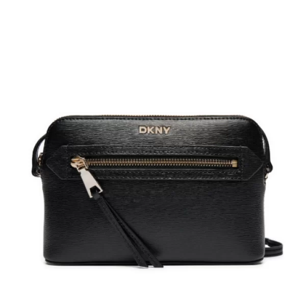 Γυναικεία Δερμάτινη Bryant Ave Τσάντα Χιαστί Μαύρη DKNY R42EKE17-BGD