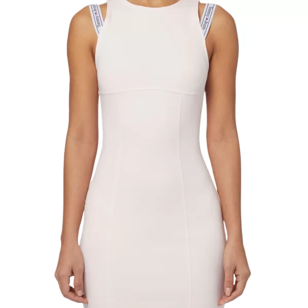 Γυναικείο Bodycon Φόρεμα Ροζ Tommy Jeans DW0DW15350-TJ9