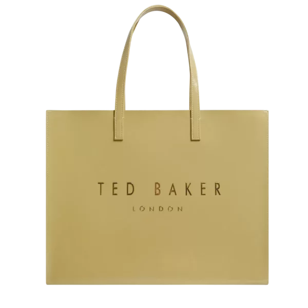 Ted Baker Γυναικεία Crikon Crinkle Τσάντα Κίτρινη Ted Baker 283872-Yellow
