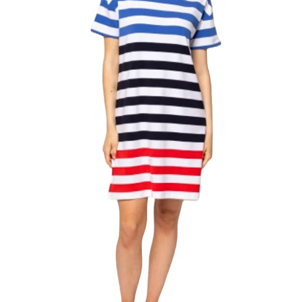 Γυναικείο Ριγέ Vuol Φόρεμα Heavy Tools T23007-REGATTA