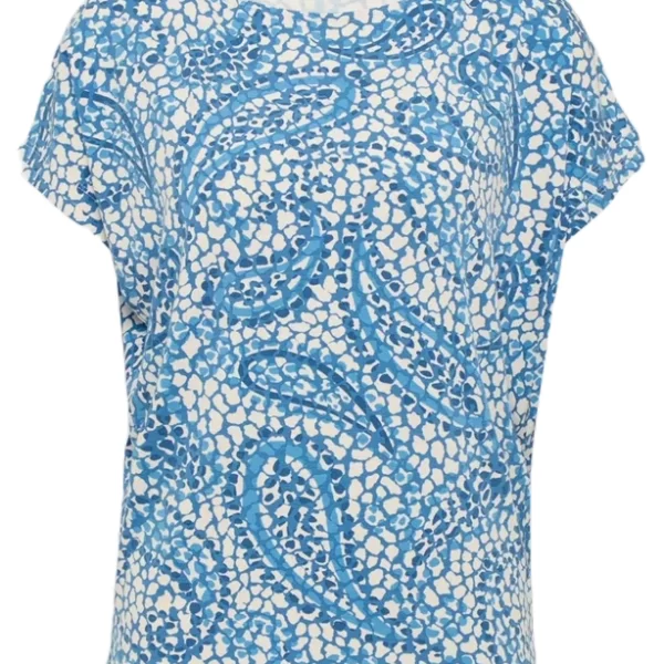 Γυναικείο T-shirt Μπλε S.Oliver 2164100-55A0