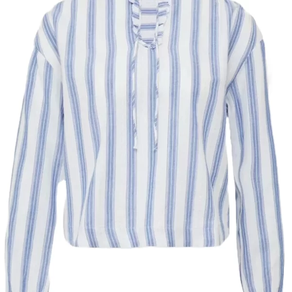 Γυναικεία Ριγέ Μπλούζα Γαλάζια S.Oliver 2163648-55G1