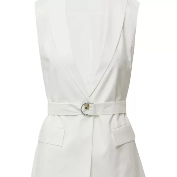 s.Oliver Γυναικείο Γιλέκο Λευκό S.Oliver 2164295-0210