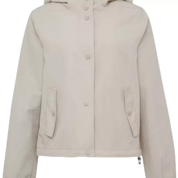 Γυναικείο Μπουφάν Εκρού S.Oliver 2155186-9042