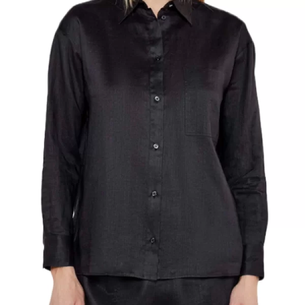 Γυναικείο C_Bostija Πουκάμισο Μαύρο Boss 50537925-001