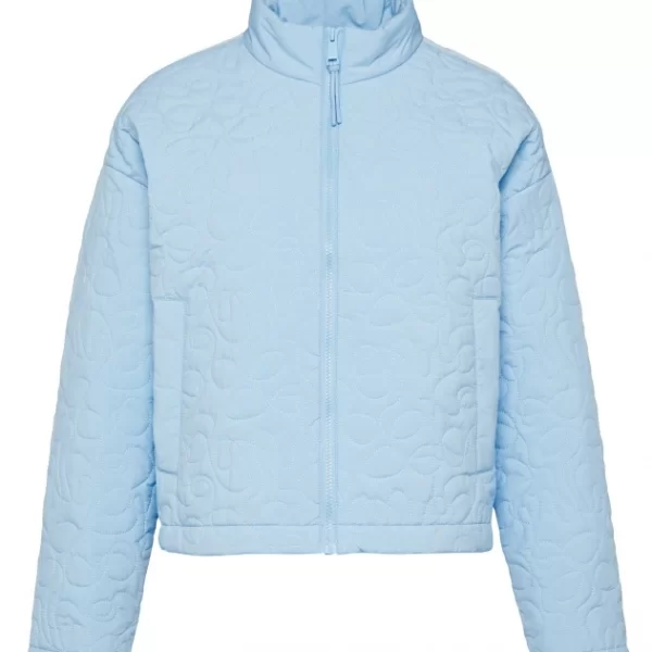 Γυναικείο Μπουφάν Γαλάζιο S.Oliver 2160698-5083