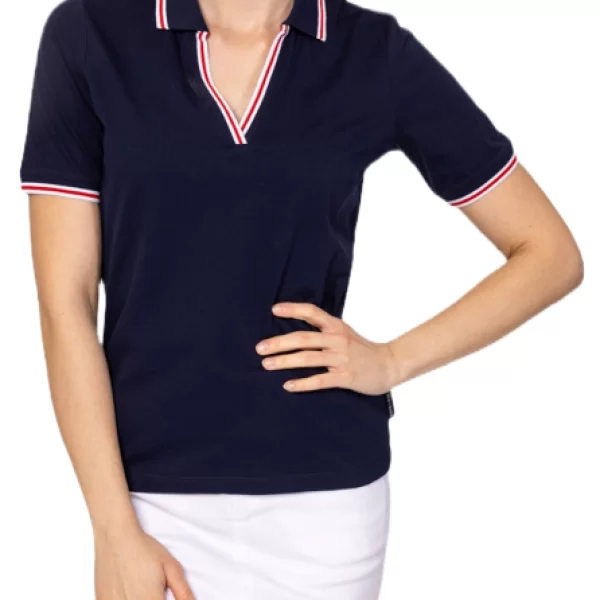 Γυναικείο Denula Polo Navy Μπλε Heavy Tools T21009-NAVY