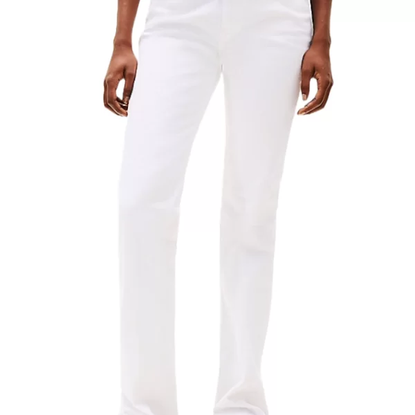 Tommy Hilfiger Γυναικείο Bootcut Τζιν Λευκό Tommy Hilfiger WW0WW44362-YCF