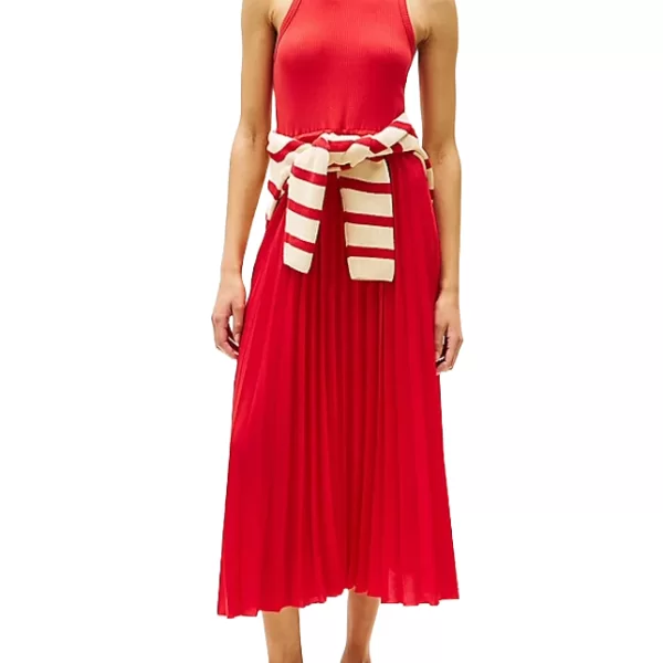 Tommy Hilfiger Γυναικείο Φόρεμα Κόκκινο Tommy Hilfiger WW0WW39342-XLG