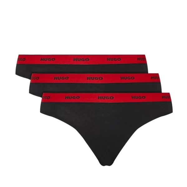 Γυναικείο Σετ Σλιπ 3 Τεμαχίων Μαύρο Hugo 50480157-005