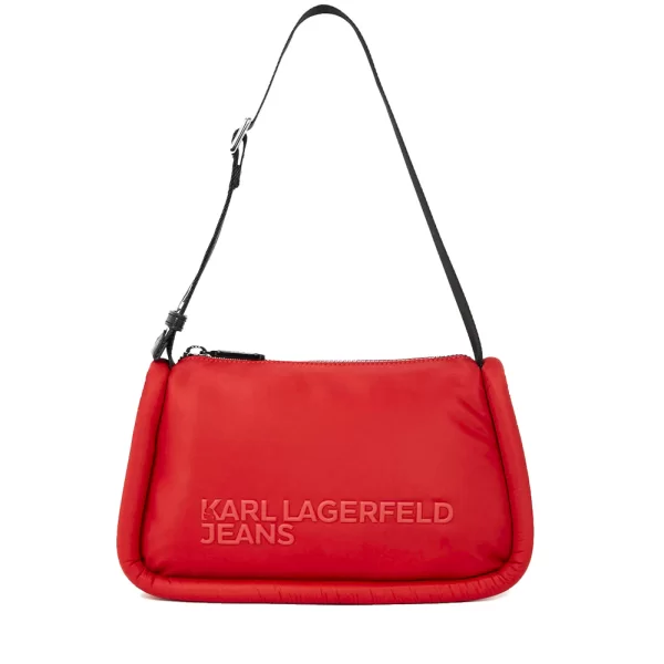 Γυναικεία Puffy Baguette Τσάντα Κόκκινη Karl Lagerfeld Jeans 246J3018-J390 RED
