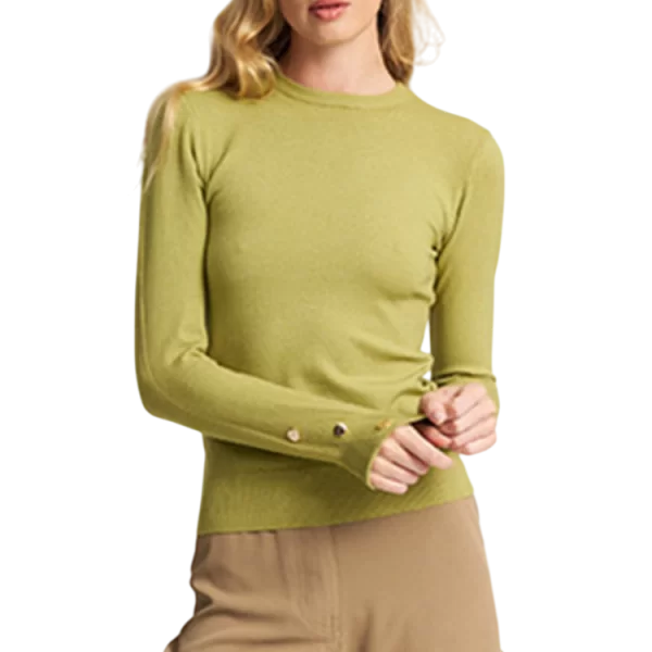 MIND MATTER Γυναικείο Monica Πουλόβερ Green Mind Matter MML25-02-09-017